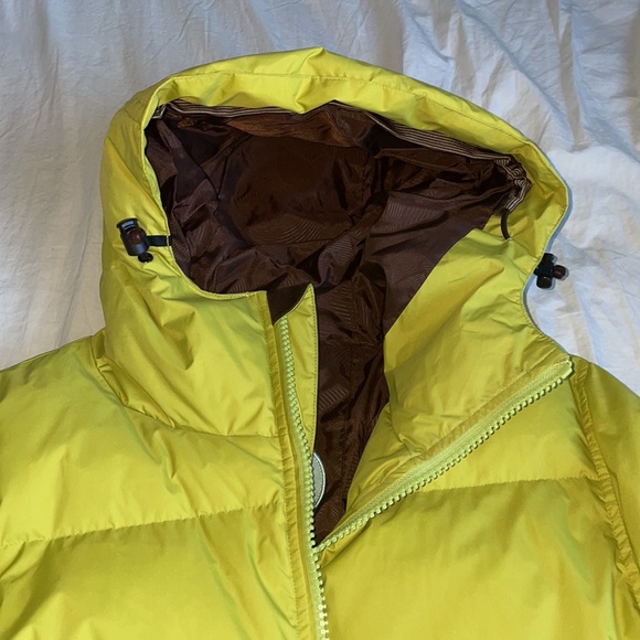 HOLDEN Lime Green Winter Down Parka Jacket size M NWOT - Picture 2 of 15